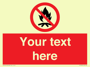 Custom prohibition No campfire